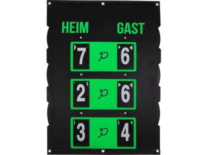 Scoreboard DE tenisový ukazatel skóre