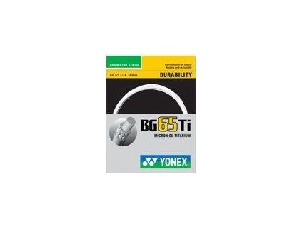 BG 65 Ti badmintonový výplet 200 m