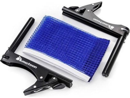 Clip síťka s držákem na stolní tenis modrá