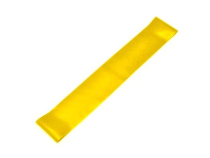 Mini band posilovací guma 50 × 5 cm – Xlight (žlutá)