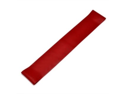 Mini band posilovací guma 50 × 5 cm – light (červená)