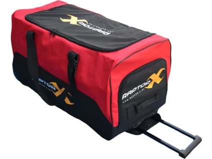 Wheel Bag Junior hokejová taška na kolečkách černá-červená