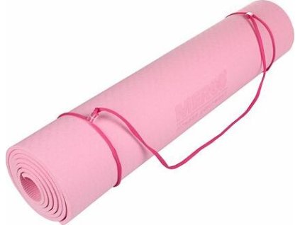 Yoga TPE 6 Mat podložka na cvičení růžová