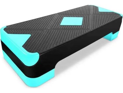 Bedýnka SEDCO AEROBIC STEP 68x28x10-15 černá/modrá SP1010