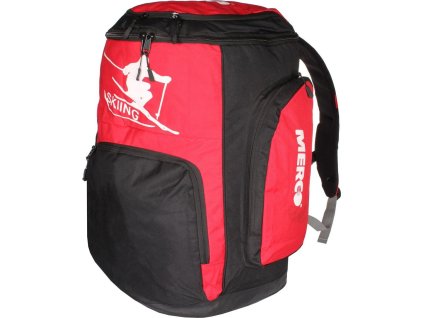 Skiboot Bag taška na helmu a lyžáky černá-červená