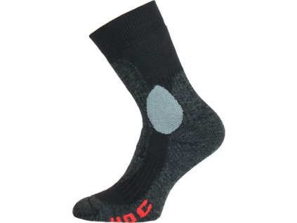 Lasting hokejové ponožky HOC černé (Velikost (38-41) M)