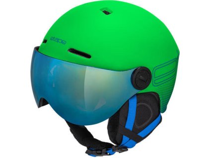 Speedy PRO dětská lyžařská helma zelená matná (Obvod 55-58)