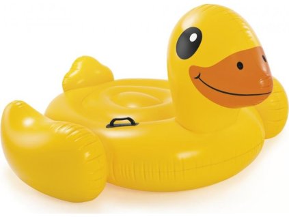 Nafukovací zvířátko INTEX 57556 Kačenka RIDE ON žlutá 57556