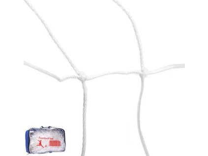 Síť kopaná SEDCO FTN02 - 5,5x2,1x2 m - SET NA DVĚ BRANKY bílá FTN02-7