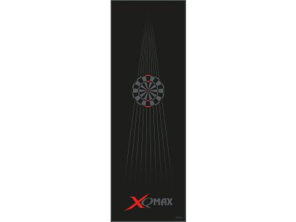 Podložka/koberec na šipky XQ MAX DART MAT DESIGNED červená 2400070
