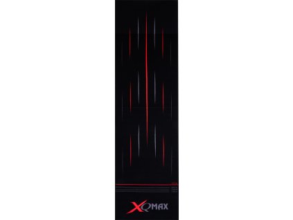 Podložka/koberec na šipky XQ MAX DART MAT STRIPES červená 2400090