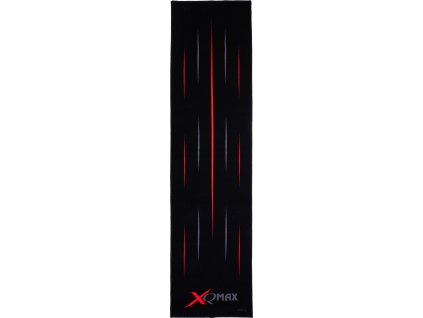 Podložka/koberec na šipky XQ MAX DART MAT STRIPES červená 2400080