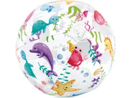 Nafukovací plážový míč Intex 59040 SEA 51 cm Barevný motiv 8 59040MORE
