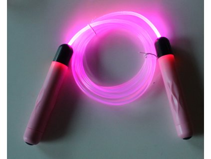 Švihadlo Luminous svítící růžové