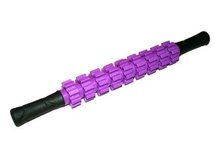 Masážní roller tyč – fialová  + Klíčenka dárek