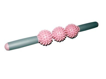 Roller Stick Triple – masážní tyč růžová