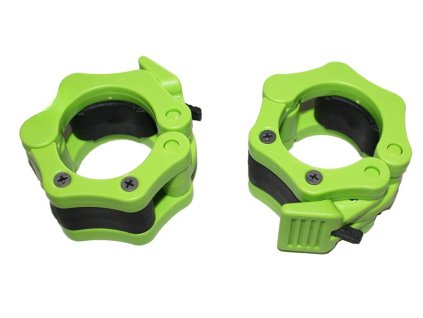 Rychlouzávěr na osu činky zelený