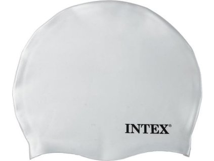 Koupací čepice Intex silicone caps 55992 bílá 55992BI