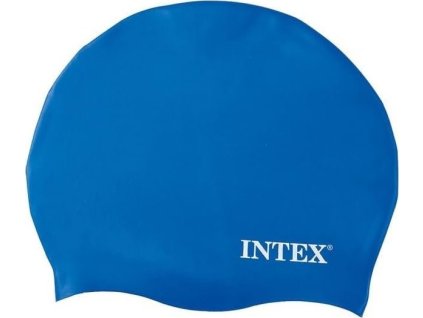 Koupací čepice Intex silicone caps 55992 modrá 55992MO