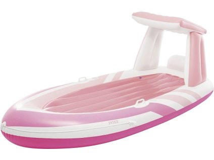 Nafukovací lehátko INTEX 57804 PINK PARADISE BOAT FLOAT 244x119x97cm  57804