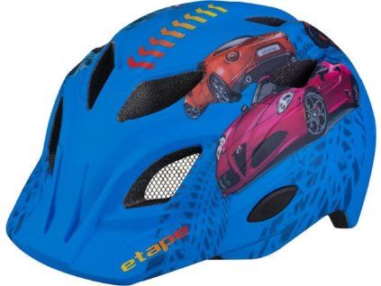 Pluto Light dětská cyklistická helma modrá mat