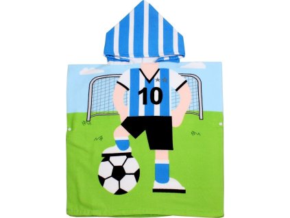 Football dětské plážové pončo