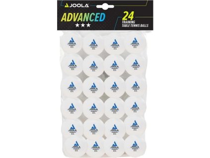 Míčky na stolní tenis JOOLA ADVANCED TRAINING*** 24ks bílá 44207