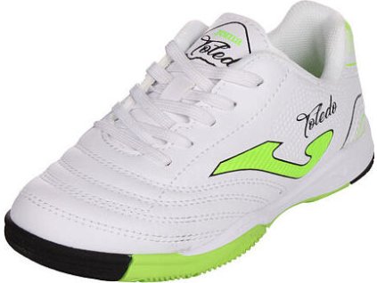 Toledo JR 2502 Indoor dětská sálová obuv bílá-zelená (Boty Joma dětské EU 28)