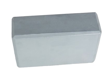 Jóga blok EVA – šedá  kostka