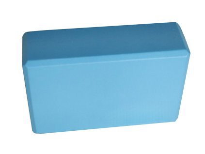 Jóga blok EVA – sv.modrá kostka