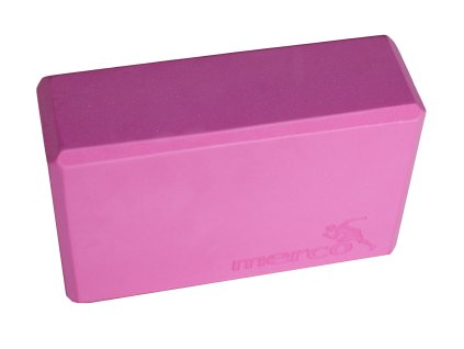 Pěnová kostka na Jógu Merco rose red