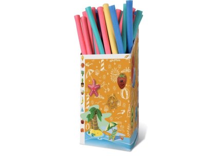 Tyč do vody PE 470 modré 150 cm - bez otvoru zelená 3247C-ZE