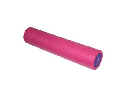 Masážní válec EPE Foam Roller 60 cm – růžový