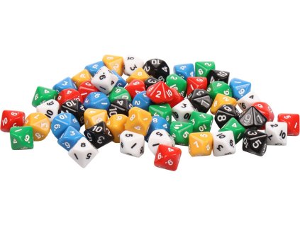 Dice Set AC10 házecí kostky sada 6 x 10 ks
