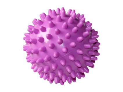 Merco masážní míček s bodlinami soft 7cm sv.fialový