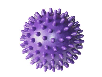 Merco masážní míček s bodlinami soft 7cm fialový