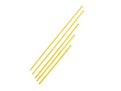 Slalomová plastová tyč 160 cm