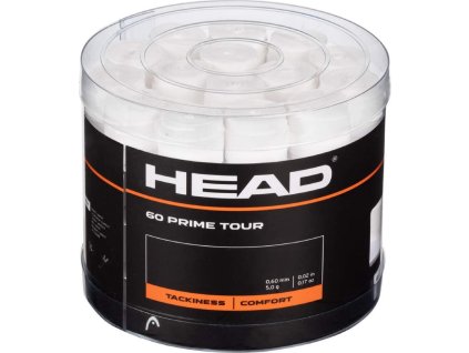 Prime Tour overgrip omotávka 0,6 mm bílá