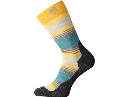 Lasting WLG 667 merino wool socks green (Velikost S)