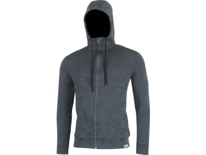 KARMIN 6369 men's merino sweatshirt green (Obleceni LASTING pánské M)