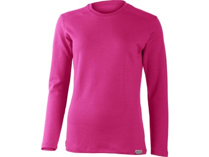 LOTA 4747 womens merino sweatshirt pink (Velikost S)