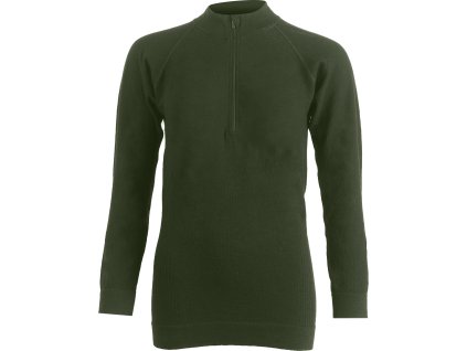 MAZALA 6160 womens merino seamless long sleeve 1/4 zip (Velikost S/M)