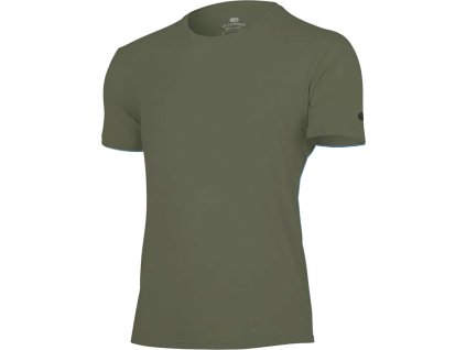 Lasting pánské merino triko CHUAN zelené (Obleceni LASTING pánské S)