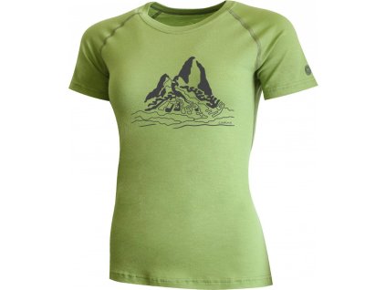 Lasting womens merino short sleeve t-shirt LORETA (Velikost S)