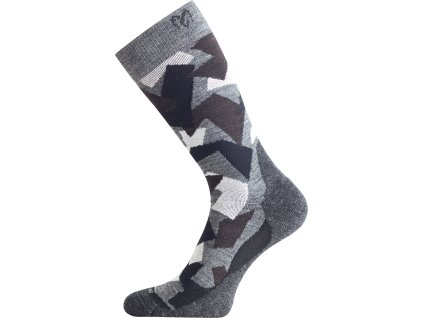 Lasting WOM 800 merino wool socks grey (Velikost S)