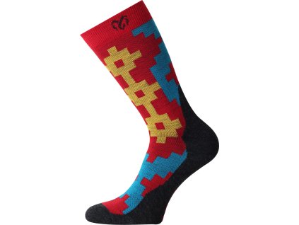 Lasting WHP 306 merino wool socks red (Velikost S)
