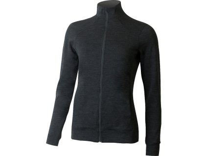 ALMA 9099 womens long sleeve wool blend full zip (Velikost XS)