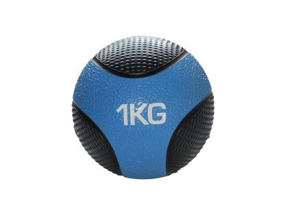 Medicinální míč Merco SUPER 1kg modrý