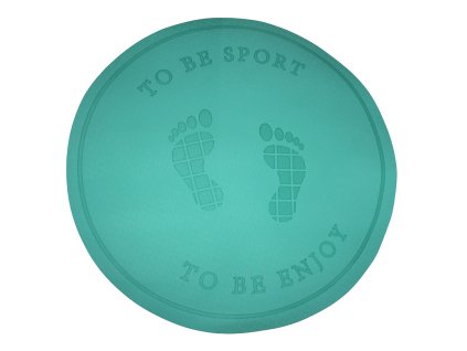 Kulatá Jumping Mat – tlumicí podložka TPE 58x58x0,6 zelená