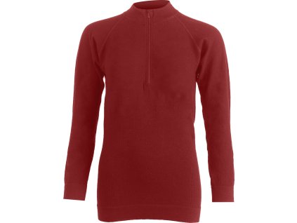 MAZALA 3160 womens merino seamless long sleeve 1/4 zip (Velikost S/M)